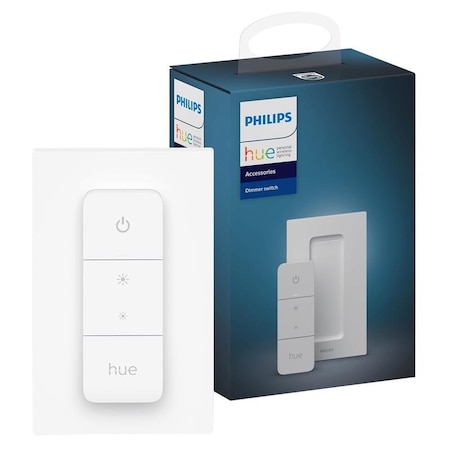 Philips Philips Hue White Wireless Dimmer Switch w/Remote Control 1 pk 562777